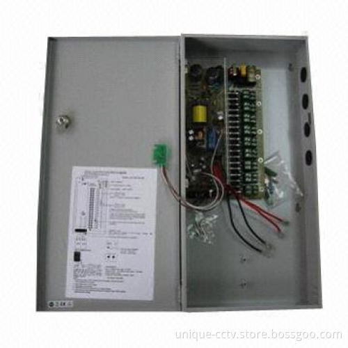 CCTV UPS Power Supply with 18-channel Output of Terminal Blocks